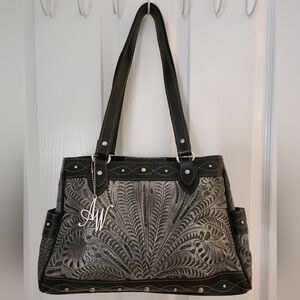 American West Leather Handbag